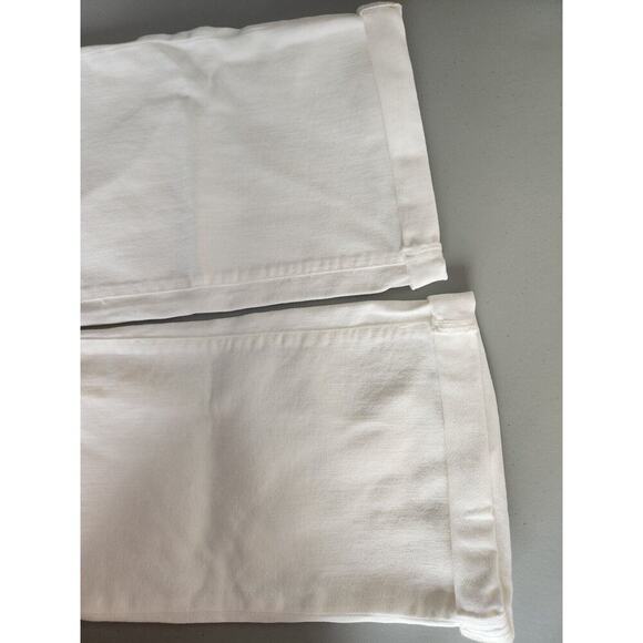 Anthropologie Maeve Cropped Ex High-Rise Wide-Leg Jeans Sz 23 Tall White #8D405 - Picture 12 of 14